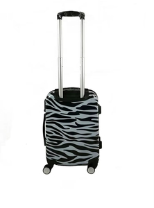 Wholesale Luxury Fashion Hard Case Spinner <strong>Suitcase</strong> <strong>Black</strong> White Zebra Pattern Carry on Pc Luggage Set Eco-Friendly - Product Image 5
