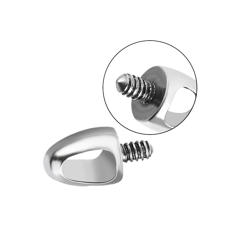 Getta F136 G23 Titanium Spike Eyebrow