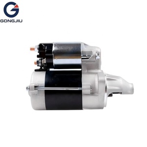 Nouvel ensemble de démarreur automatique 12V/0.6KW 128000-7050/21163-2089/18404 OE 1280007050 Gongjiu Garantie de 12 mois pour remplacement/réparation - Product Image 1
