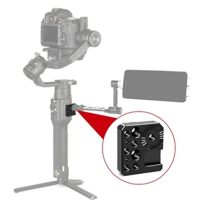 Placa de liberación rápida para DJI <span class=keywords><strong>Ronin</strong></span> <span class=keywords><strong>S</strong></span> SC RS2 RS3 RS4 Montaje de zapata fría Accesorios de estabilizador de cámara de expansión - Product Image 2