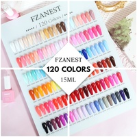 FZANEST Fournitures de Salon de Beauté et de Santé pour Techniciens Ongulaires, Vernis à Ongles Gel Semi-Permanent UV, Produits de Manucure