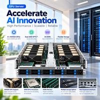Fabricant de serveurs de calcul GPU OEM ODM, serveur en rack 7U pour l'entraînement IA NVIDIA Omniverse et la simulation photoréaliste
