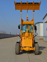 Kompakter Frontlader-Bagger mit 4x4-Antrieb, 4,8 Tonnen Nennlast, Schaufelaufsatz, Neu für Heimgebrauch, Einzelhandel und Gastronomie