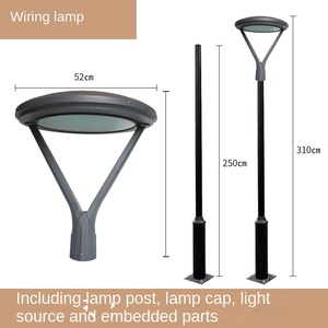 ใหม่ไฟพลังงานแสงอาทิตย์2025แบบพกพาไฟกลางแจ้ง LED 20W กันน้ำ IP65คงที่สำหรับตกแต่งสวนสวนสวน - Product Image 4