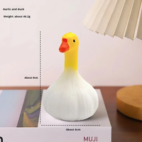 Jouet Squishy Canard Ail Rigolo, Figurine de Dessin Animé Créative à Rebond Lent, Jouet Anti-Stress à Presser, Ornement de Bureau Mignon, Jouet Anti-Stress pour le Bureau