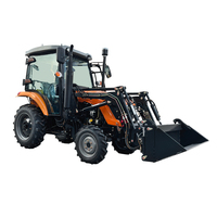 Langlebiger 100PS 120PS 4WD 4x4 Radtraktor mit Lader, Pumpe, Getriebe und Motor, Hochwertiger Landwirtschaftlicher Traktor