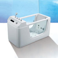 Petite baignoire d'hydrothérapie Jaccuzi colorée en acrylique baignoire de massage à remous pour bébés