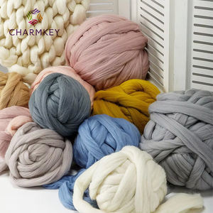 Fil <span class=keywords><strong>de</strong></span> <span class=keywords><strong>laine</strong></span> Charmkey 100% <span class=keywords><strong>laine</strong></span> mérinos fil à tricoter à la main 66s gros fil <span class=keywords><strong>de</strong></span> <span class=keywords><strong>laine</strong></span> pour Crochet - Product Image 2