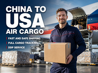 Fret Express Aérien/Maritime/Railway de Chine vers les États-Unis |   Solution logistique DDP avec assurance de transit de 8 à 12 jours pour les marchandises e-commerce