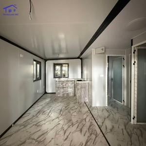 Casa Contenedor Moderna Transpirable y Expandible con Ruedas para Terrenos Vacíos, Casa Móvil Portátil Prefabricada, Mini Casa para Resort - Product Image 3