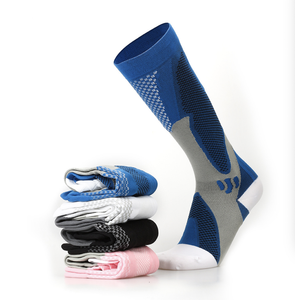 कस्टम लोगो खेल नर्सिंग वैरिकाज़ शिराओं को रोकता है महिला युवा लड़की को पैर रहित संपीड़न मोजे - Product Image 3