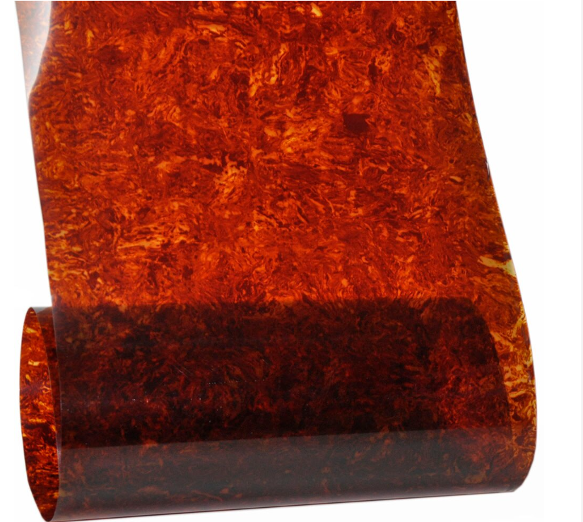 0.46mm Tortoise Celluloid Sheet DIY Musical Instrument Deco Drum Wrap · image 5