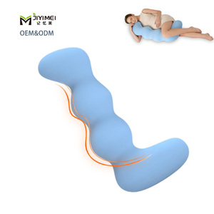 Oreiller long JIYIMEI pour lit, oreiller pour femmes enceintes à placer entre leurs jambes pendant le sommeil, oreiller pour dormir sur le côté pour femmes - Product Image 2