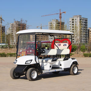 Электрический клубный автомобиль гольф автомобиль литиевая батарея 4 сиденья Все обращенные вперед - Product Image 3