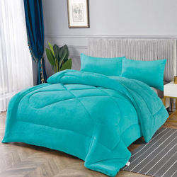 ผ้าห่มขนแกะเนื้อนุ่มพิเศษสั่งทำพิเศษสำหรับฤดูหนาว พร้อมปลอกหมอน - Product Image 6