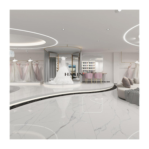 Baldosas de Porcelana Blanca Pakala <span class=keywords><strong>para</strong></span> Interiores, Piedra Sinterizada Tipo Mármol, Formato Grande 1200X1200 <span class=keywords><strong>para</strong></span> Comedores - Product Image 4