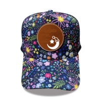 Casquette de camionneur rayée à profil haut classique personnalisée Australie Pays, 5 panneaux 3D broderie logo impression Snapback casquettes chapeaux de camionneur