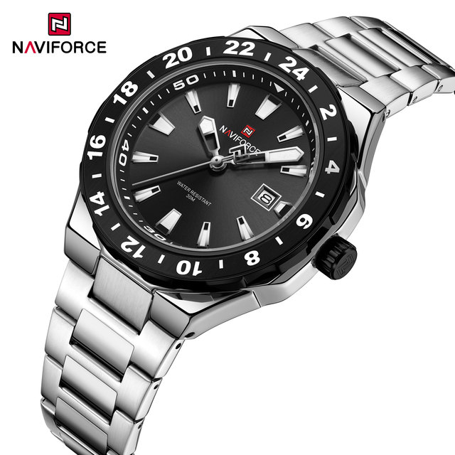 NAVIFORCE Watch 9249 Fashion 3ATM Waterproof Sport Luxury Wristwatch Business Date Quartz Clock's for Men