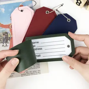 Wholesale Personalized Blank Travel Metal Custom Luggage Tag Anodized Aluminum Alloy Baggage Tag Luggage Tag For Airline