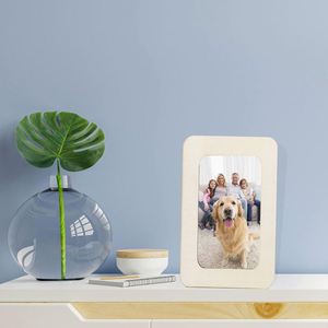 Lot de 12 cadres photo en bois brut à faire soi-même, support d'affichage photo en bois naturel pour la décoration intérieure et les cadeaux - Product Image 3