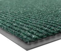 Tapis de découpe de boue en TPE à poils bouclés, facile à nettoyer, pour porche bas, taille personnalisée, double rayures, vente en gros
