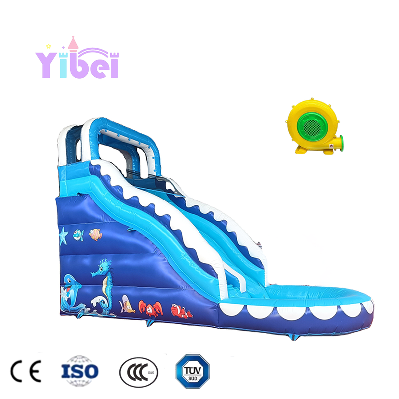 Inflatable Water Slide and Pool Combo