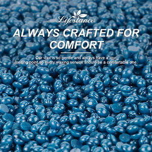 Perles de cire d'épilation à basse température Lifestance 10kg sac en plastique haricots de cire dure hypoallergénique pour visage jambes Bikini corps - Product Image 5