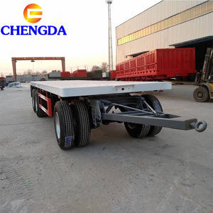 Remolque <span class=keywords><strong>de</strong></span> Camión con Plataforma Giratoria <span class=keywords><strong>de</strong></span> 20 pies, 30 pies, 2 Ejes, 3 Ejes - Product Image 1