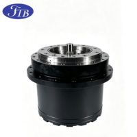 Caja de Engranajes de Traslación FTB 352-8148 E311C con 16 Orificios Superiores, 15 Orificios Inferiores y Eje de Motor de 13T para Excavadora Caterpillar E311C - Piezas Originales OEM