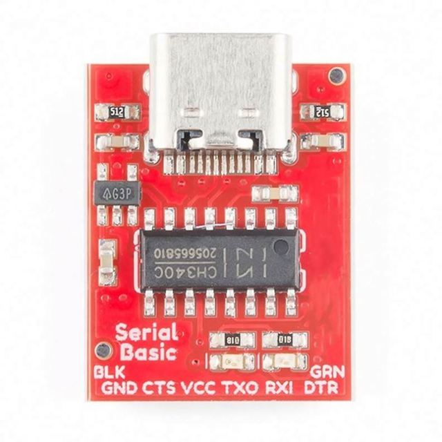 CH340C TYPE C USB 3.3V 5V to TTL Serial Adapter Module Bus Conversion Chip ISP Communicate Connector for Ardui Drop