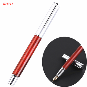 Pluma estilográfica con juego de tinta, pluma de Metal ejecutiva de lujo con caja de regalo y bolso, el mejor regalo pequeño para negocios y bodas - Product Image 4