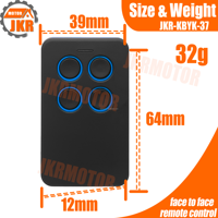 Télécommande sans fil 315MHz à clone rapide à 4 boutons de marque de confiance compatible avec les systèmes d'ouverture de porte EV1527