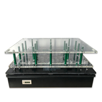 Plantilla de Prueba SMT Antiestática de Alta Precisión, Diseño Personalizado, Accesorio Universal para Pruebas de PCB/Plantilla de Prueba ICT para Placas Electrónicas