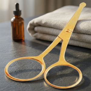 Professional Stainless Steel Curved Blade Cuticle Scissors Right-Handed Durable for Salon and Personal <b>Care</b> Use - Product Image 2