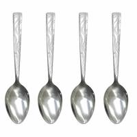 Ensemble de couverts en acier inoxydable durable, 6 pièces, couteau, fourchette, cuillère, argenterie pour hôtel, restaurant, restauration