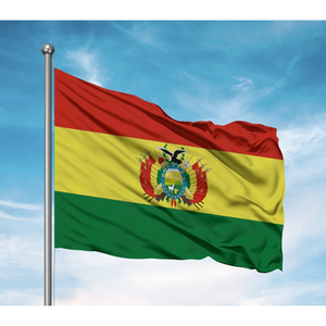 <span class=keywords><strong>Bandera</strong></span> de <span class=keywords><strong>Bolivia</strong></span> de 3x5 Pies, Precio de Fábrica al por Mayor, Alta Calidad, Estilo Volador, Impresión en Poliéster Ecológico, <span class=keywords><strong>Bandera</strong></span> Boliviana Doble - Product Image 3