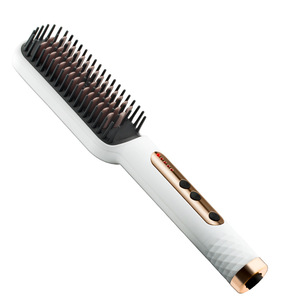 RAF Hair Straightener Brush Hair Straightening Brush for All Hair Types with 5 Temps Fast Heating - Product Image 2
