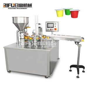Automatische Joghurt pudding Creme Wasser Gelee Tasse Füllung Versiegelung maschine Joghurt Verpackungs maschine - Product Image 1