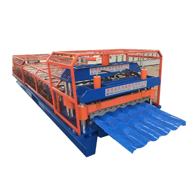 Automatic Color Coated Steel Sheet Roof Tile Making Machine