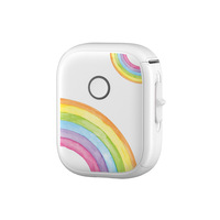 Printer Stiker Mini Portabel Pembuat Label 15mm 203DPI 1200mAh Mesin Barcode untuk Toko Kantor