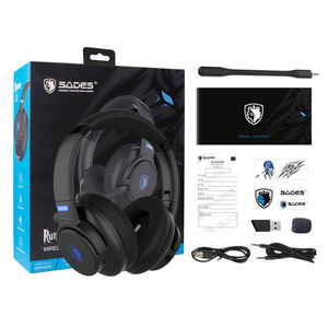 Casque sans fil robuste SADES Runner avec une <span class=keywords><strong>construction</strong></span> solide et des performances fiables pour une utilisation exigeante, casque de <span class=keywords><strong>jeu</strong></span> - Product Image 6