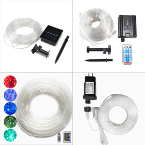 Dây Đèn Năng Lượng Mặt Trời Không Thấm Nước Đèn Ngoài Trời 66ft 200 <span class=keywords><strong>LED</strong></span> Dây Đồng Đèn <span class=keywords><strong>Led</strong></span> Năng Lượng Mặt Trời - Product Image 4