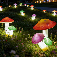 Leuchtender Outdoor-Pilz mit Kreativer Form, LED, IP65, Freistehend für Landschaftsparks, Straßen, Kulturtourismus und Landschaftsgestaltung
