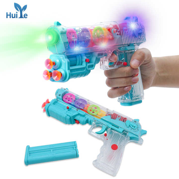 LED Light-up Bubble Gun