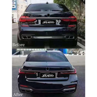 Nouveaux clips de pare-chocs avant/arrière de haute qualité pour BMW Série 7 G11 G12 2016-2019 2022 M760 LCI, ajustement parfait à 100 %