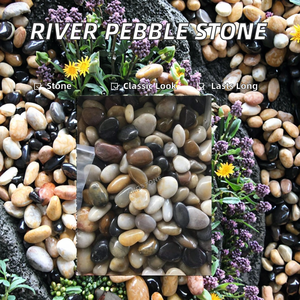 Piedras Decorativas de Río para Paisajismo, Piedras de Jardín, NANJING KMGSTONE PB-004, Garantía de 5 Años, Flexible, Natural para Exteriores - Product Image 2