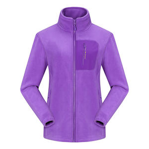 Veste d'hiver pour femme avec polaire Full Zip-Up Solid Pattern Heated & Windproof Feature - Product Image 1