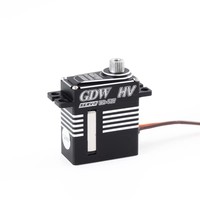 Micro-servo numérique en aluminium DWI GDW DS298MG 24g DC4.8-8.4V PWM pour avions à voilure fixe 30E et planeurs à turbine