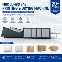 Machine d'impression flexographique et de collecte automatique pour sacs FIBC, sacs jumbo, sacs en vrac, emballage industriel