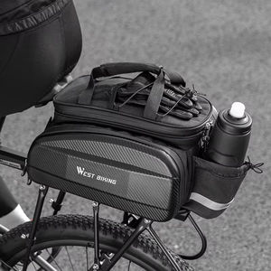 Sac de coffre de vélo de grande capacité Sac de sacoche de vélo étanche Sac de siège arrière Vélo Vélo Equip - Product Image 1
